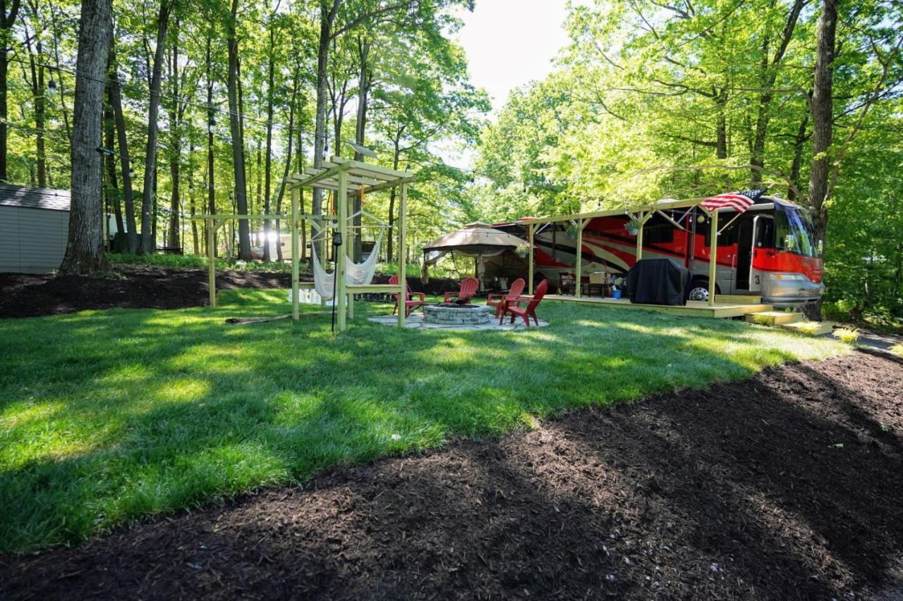 3E *Glamping At Treasure Lake* DuBois Dış mekan fotoğraf