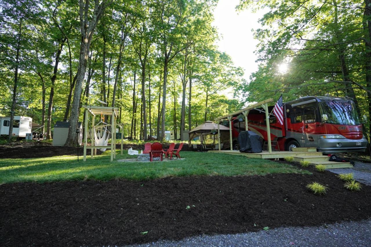 3E *Glamping At Treasure Lake* DuBois Dış mekan fotoğraf